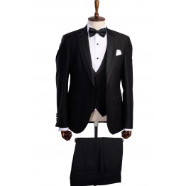 Costum mire negru ceremonie